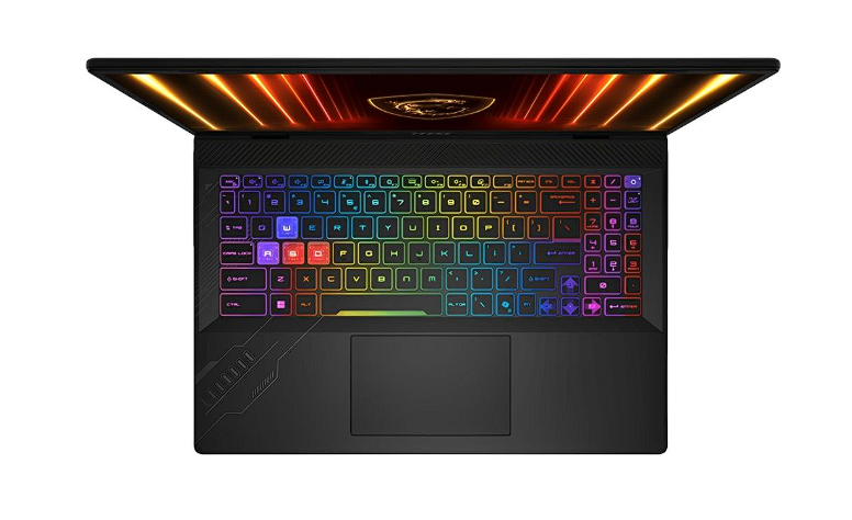Notebook MSI Crosshair A16 HX en color Cosmos Gray - vista 3